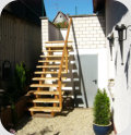 Holztreppe